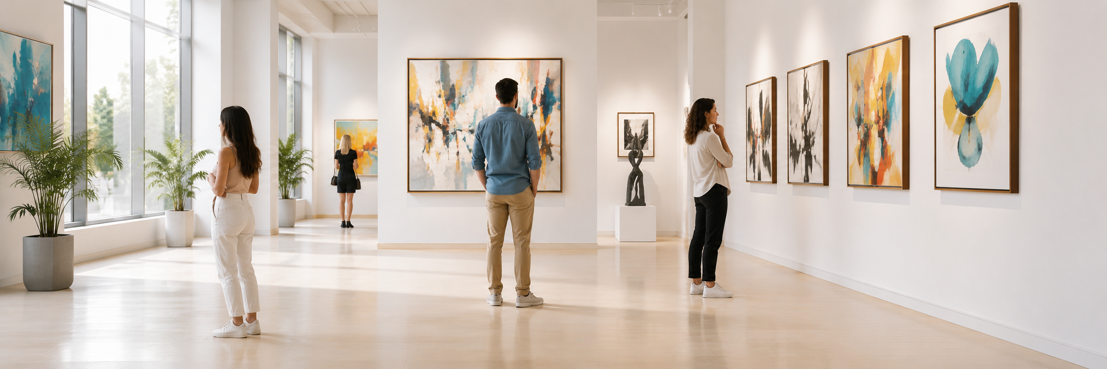 Modern Workplace Art & Graphics enhanced with thoughtfully selected artwork
