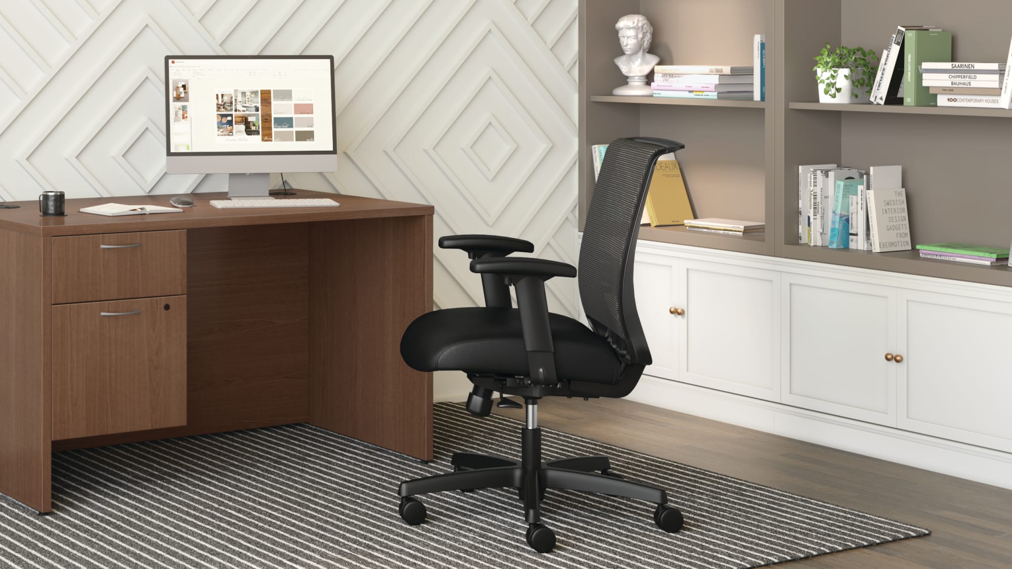 Flexible task and meeting seating