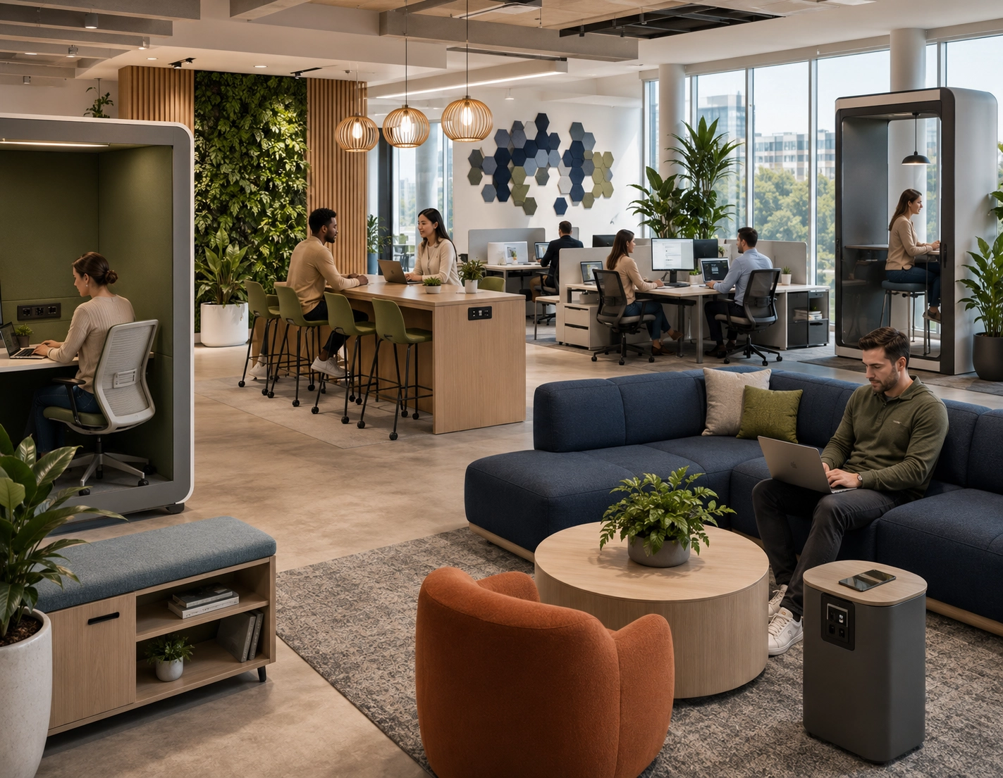 Flexible collaborative workspace
