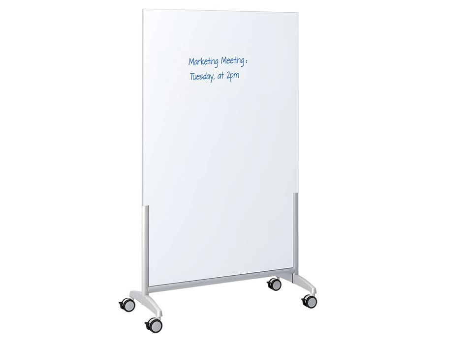 Movable writable screen