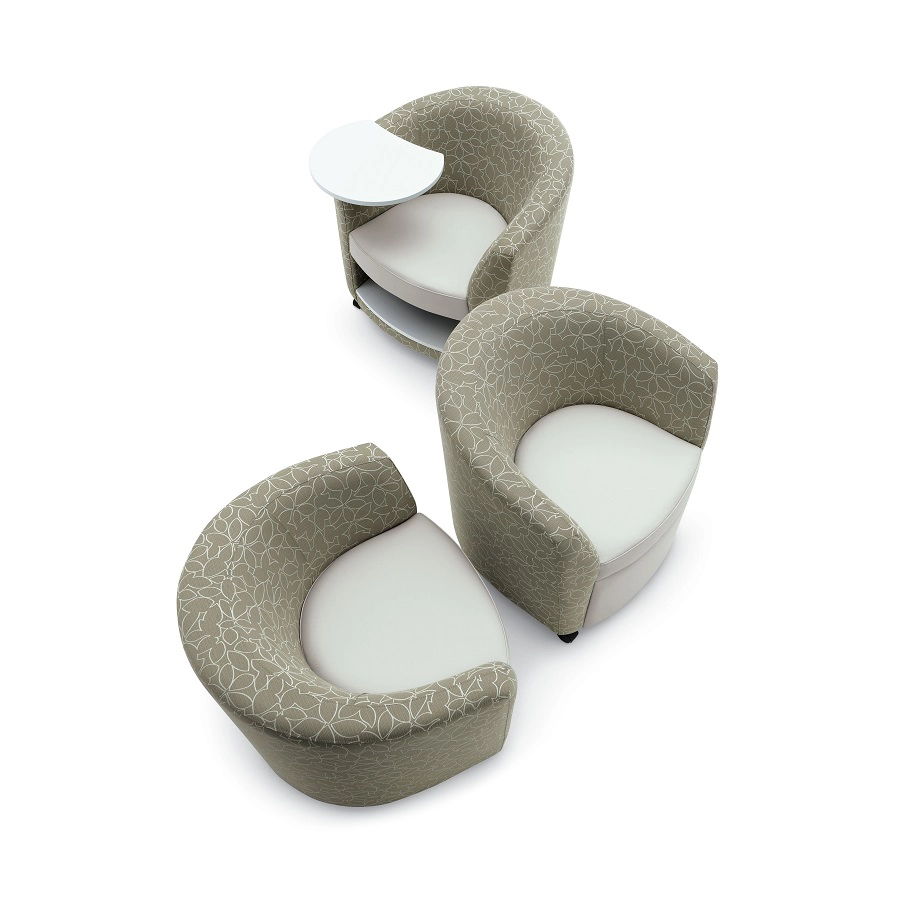 Nesting chairs in a learning space