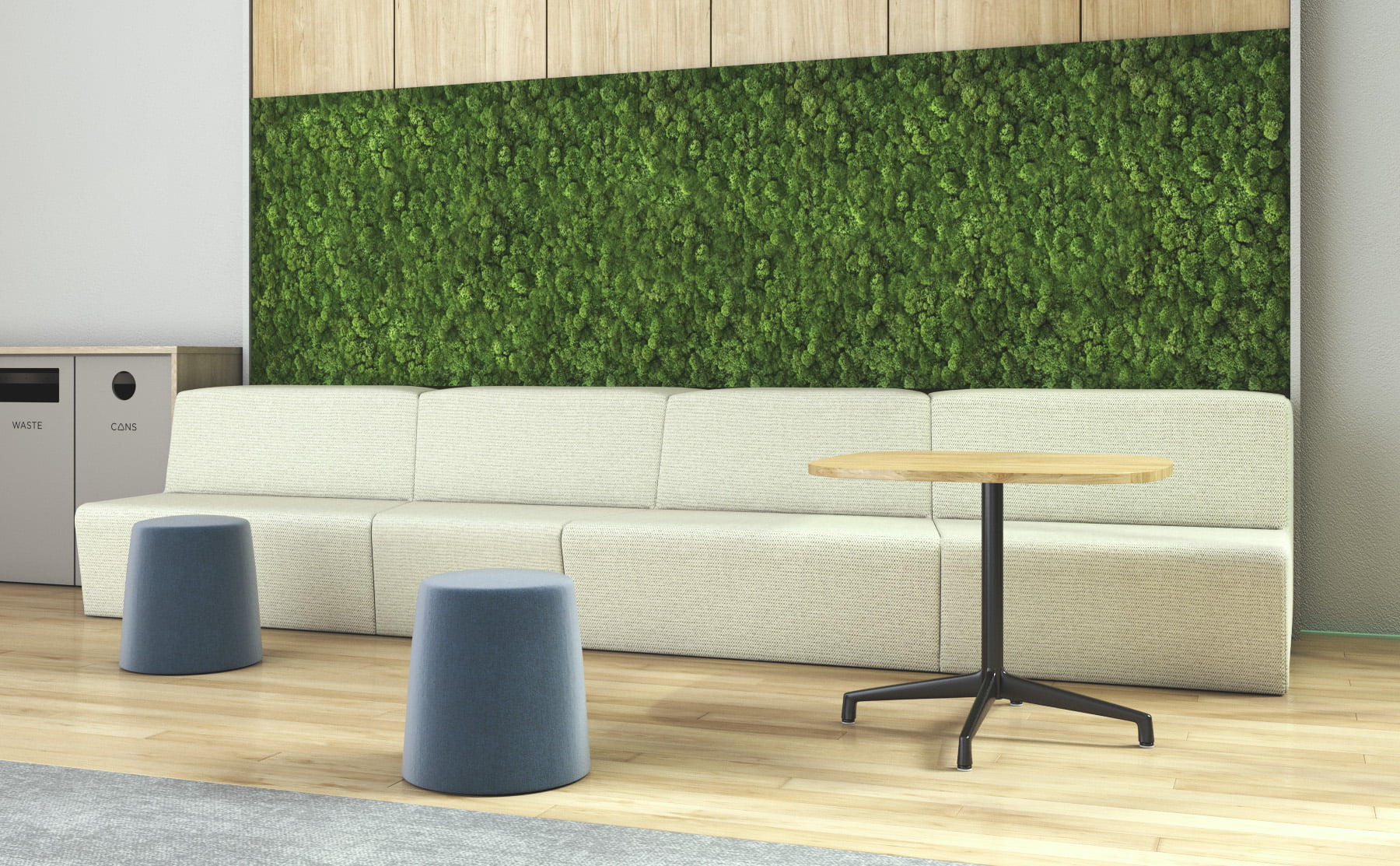 Living wall installation