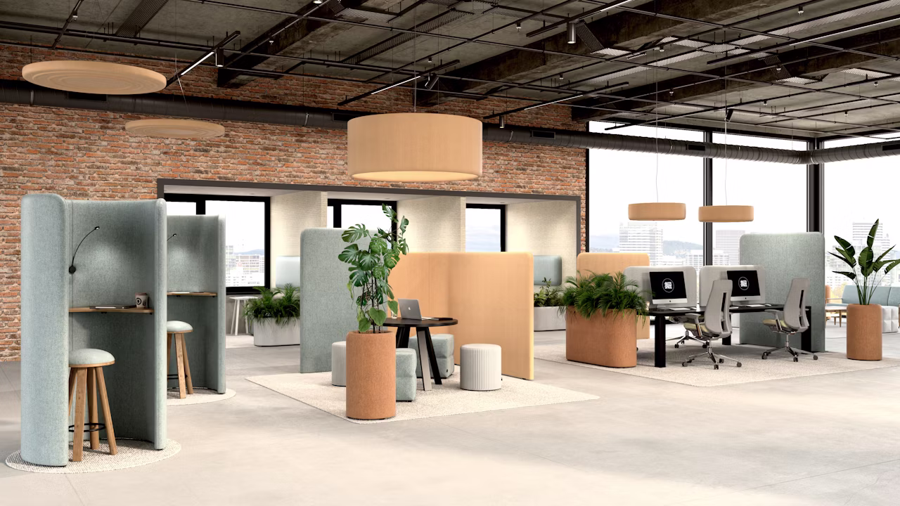 Pods & Privacy Booths acoustic installation