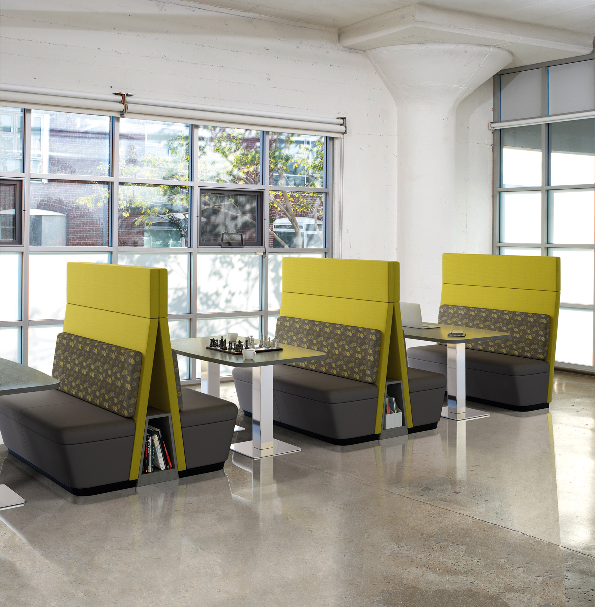 Cafe setting used for casual work