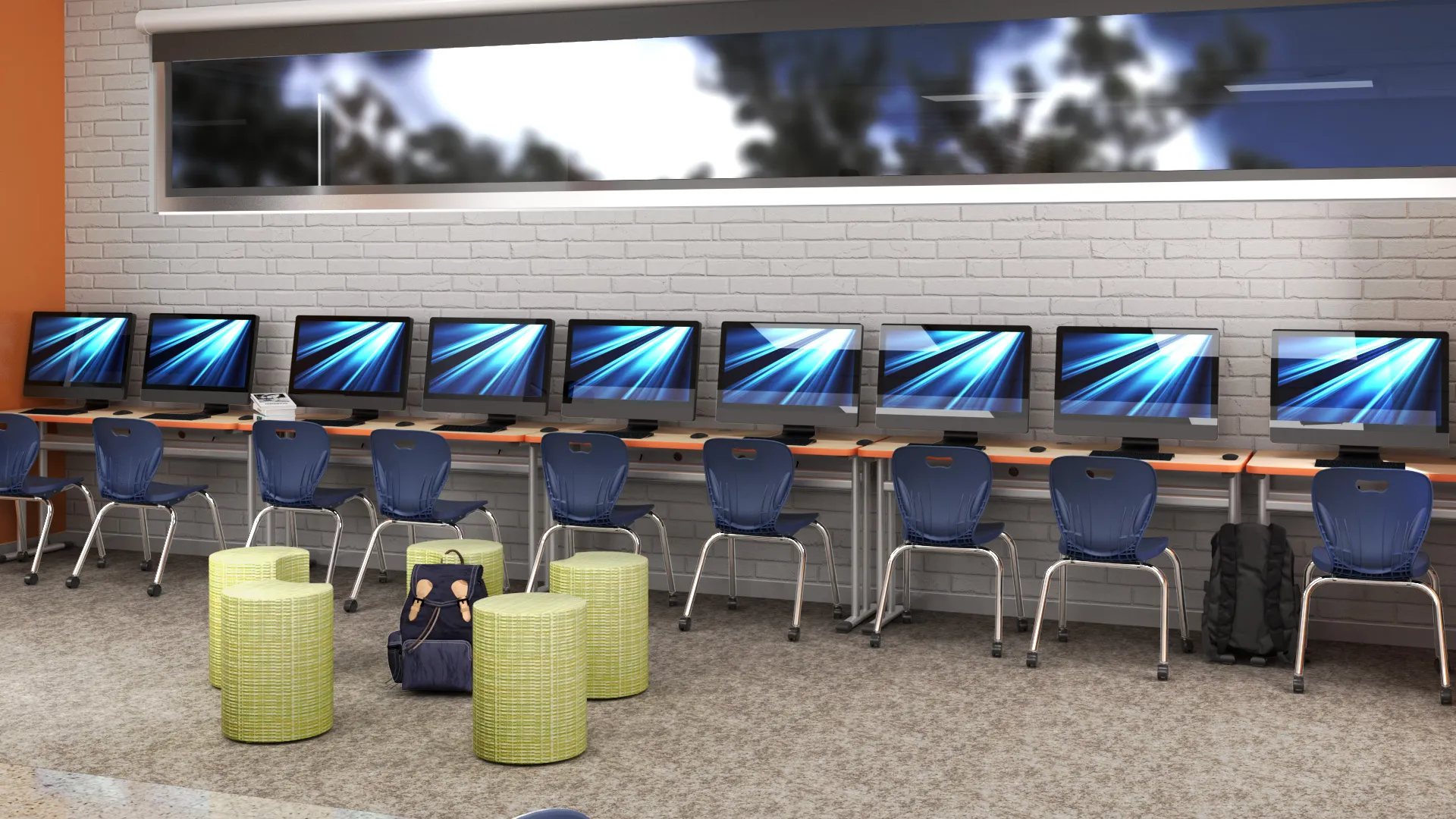 Modern science and technology learning space