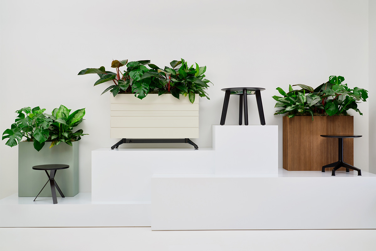 Integrated planter installation