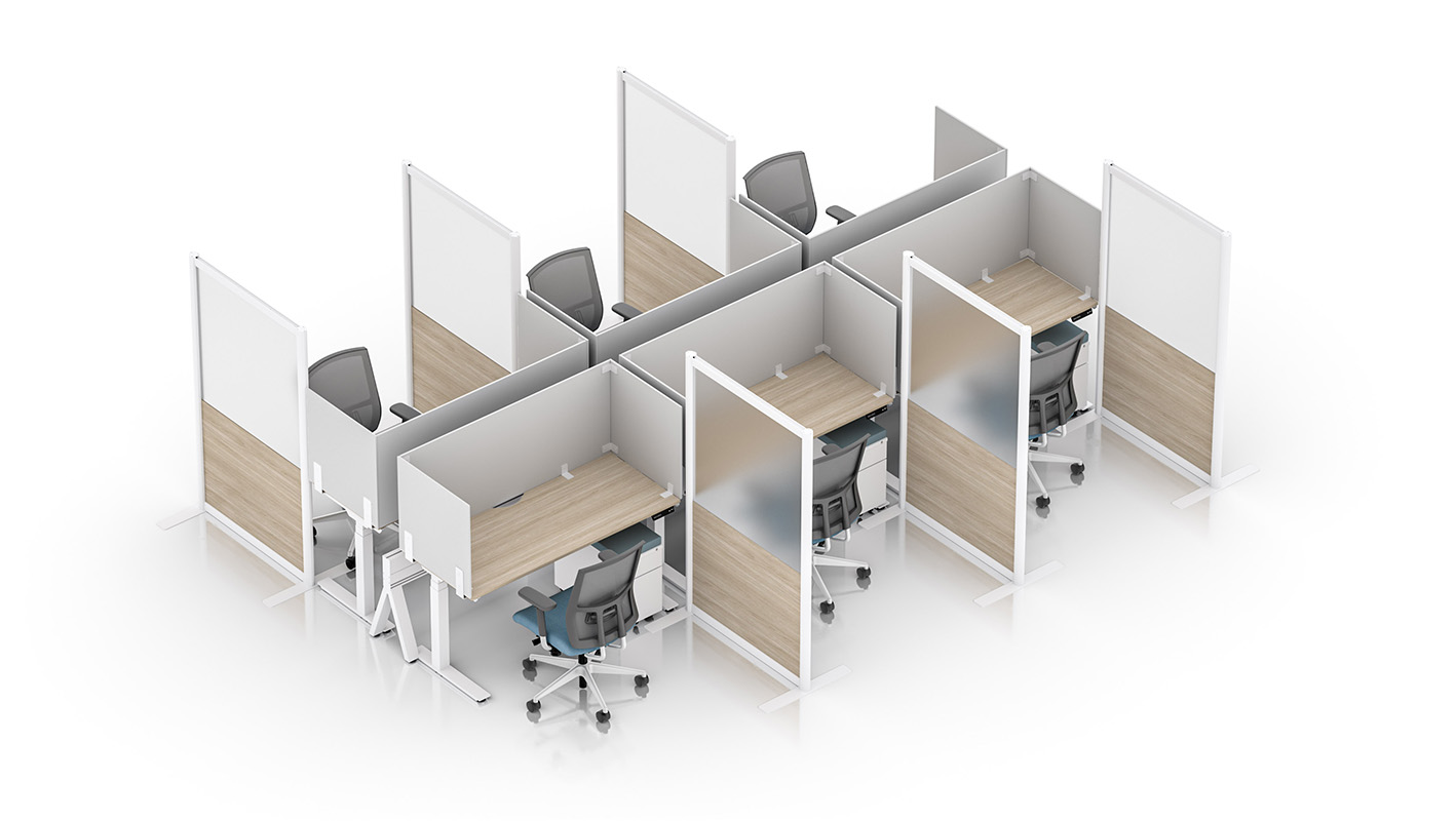 Enwork Zori integrated power and cable management