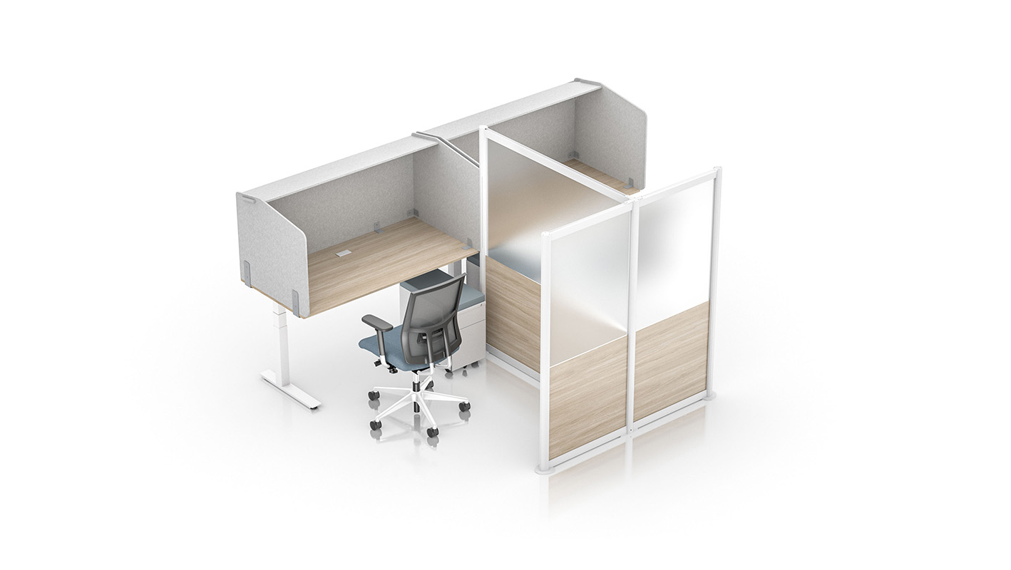 Enwork Zori integrated power and cable management