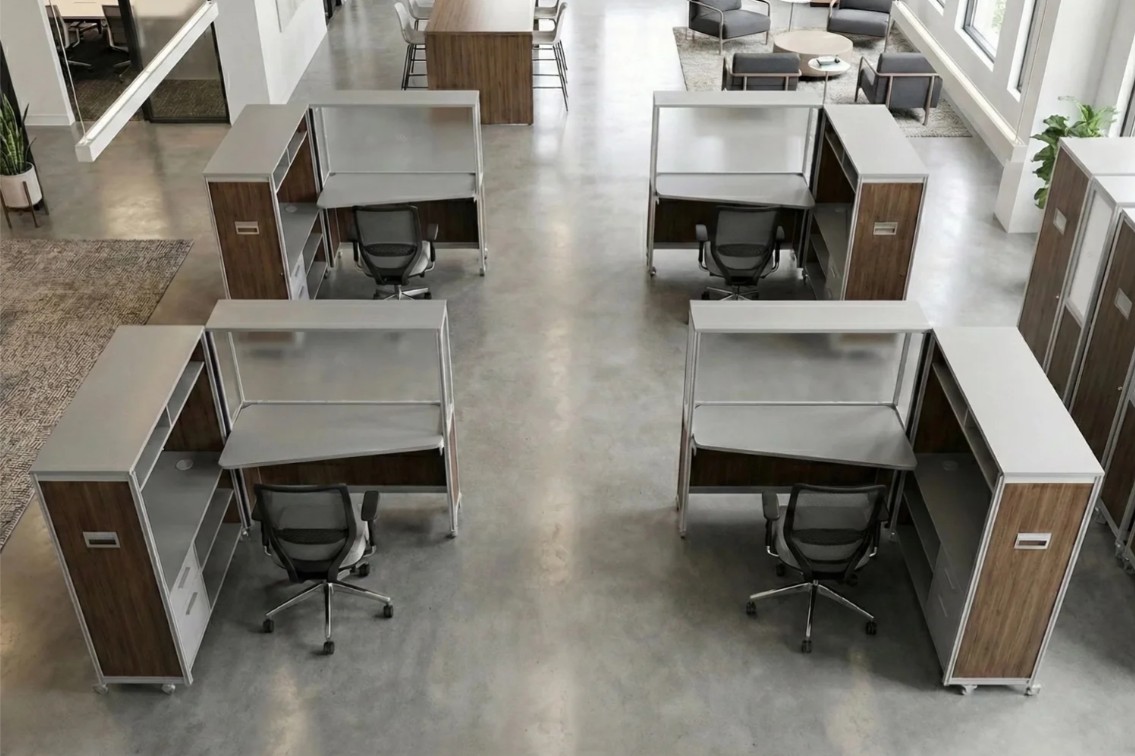 BOB mobile office closed for secure storage