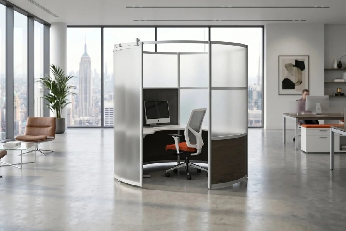 Contour workstation pod
