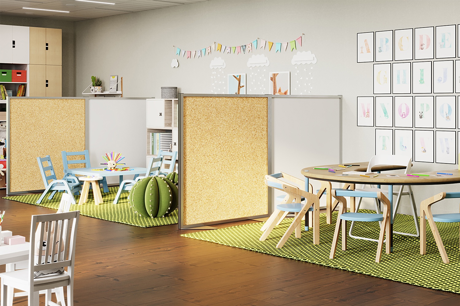 Ghent whiteboard divider