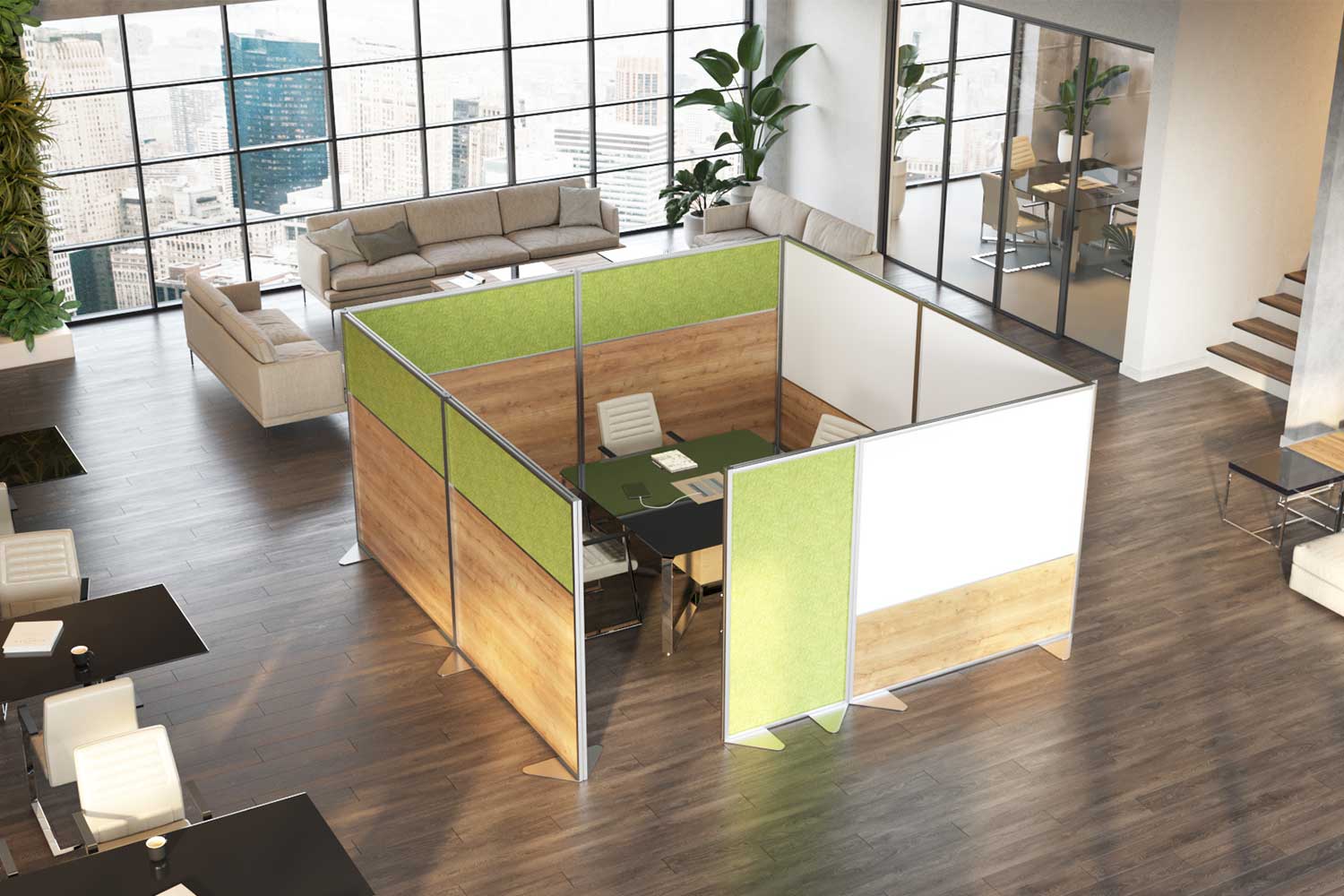 Ghent whiteboard divider
