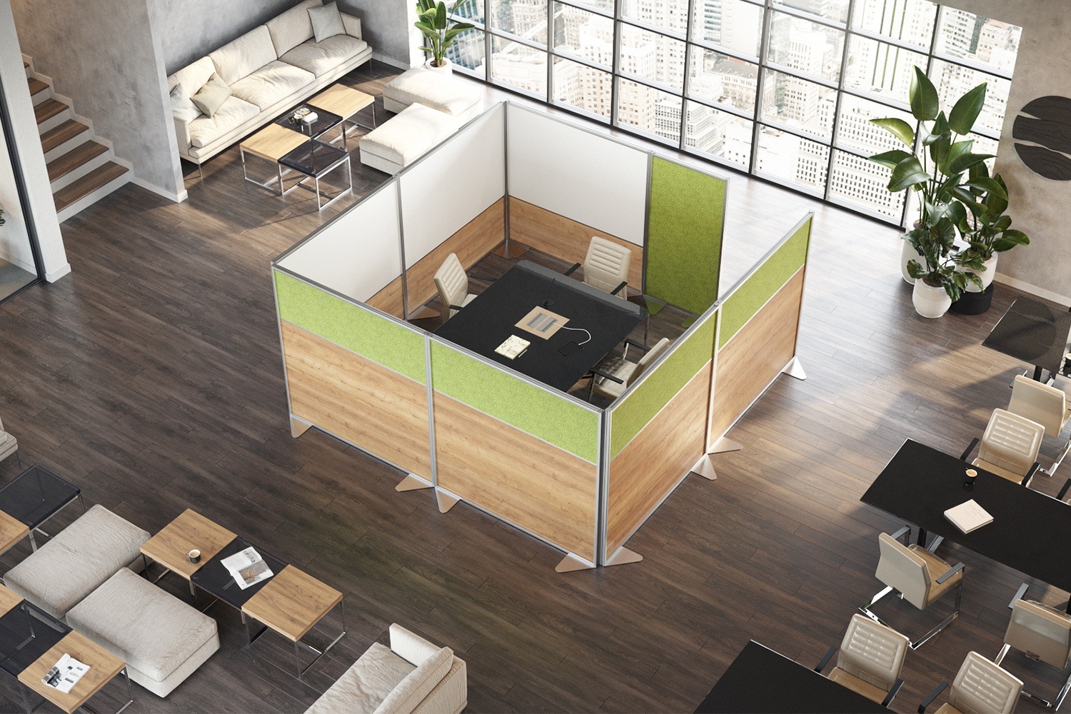 Ghent whiteboard divider