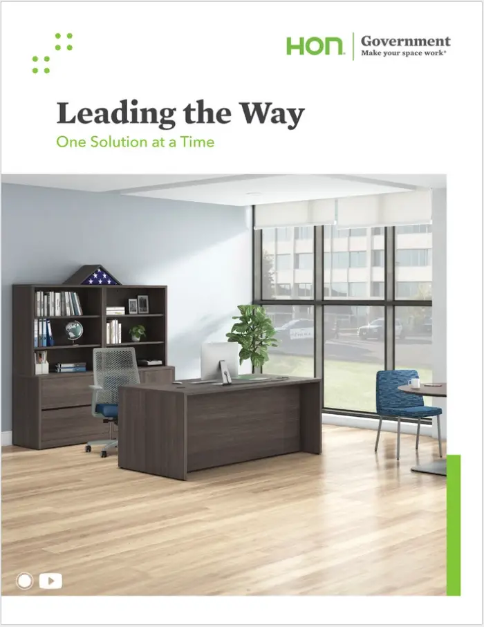HON Government furniture lookbook cover