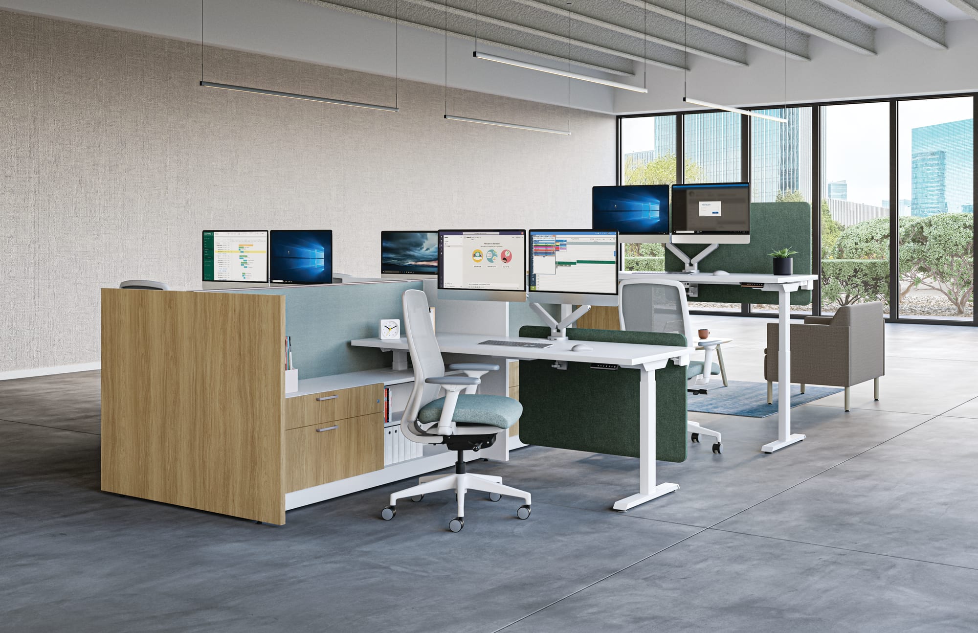 HON Accelerate workstation storage and accessories