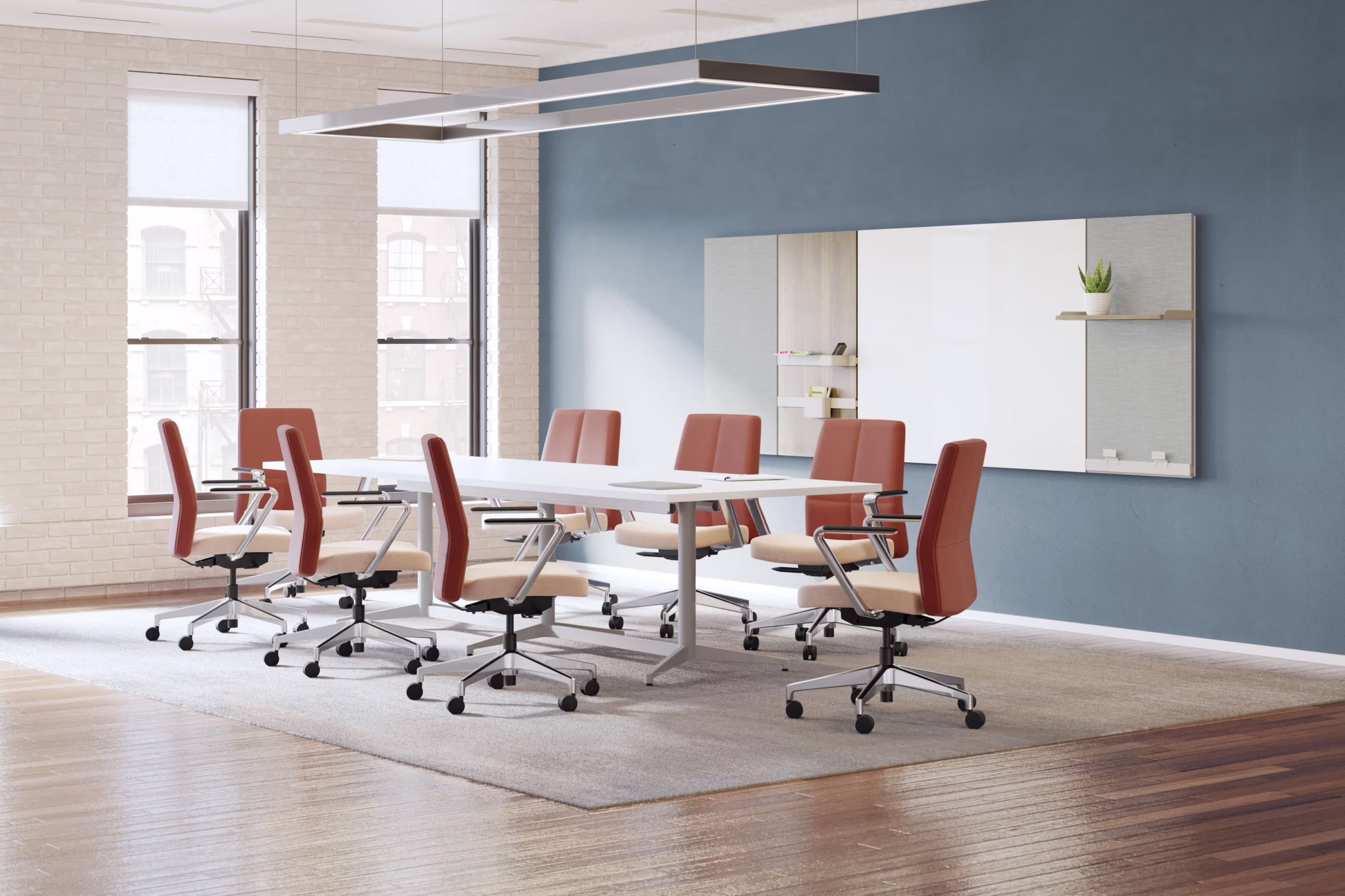 Small meeting room for four people