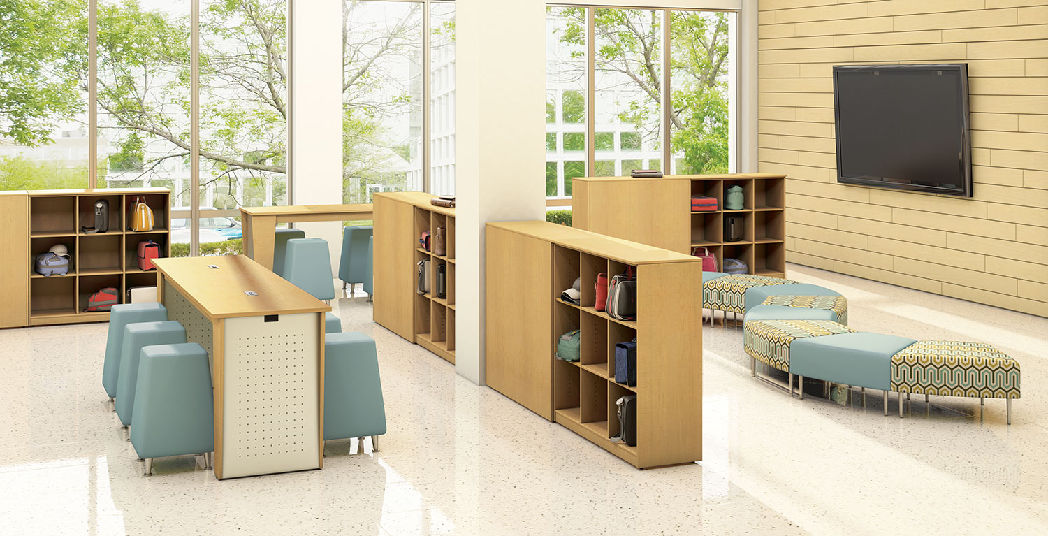 Modern education library and furniture inspiration