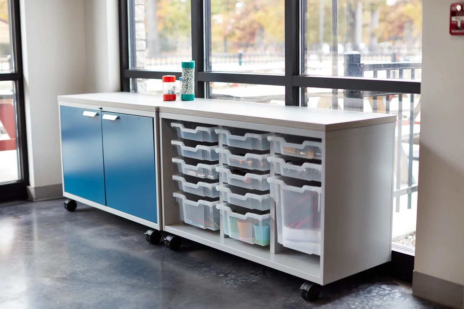 Cabinet and shelving storage solutions