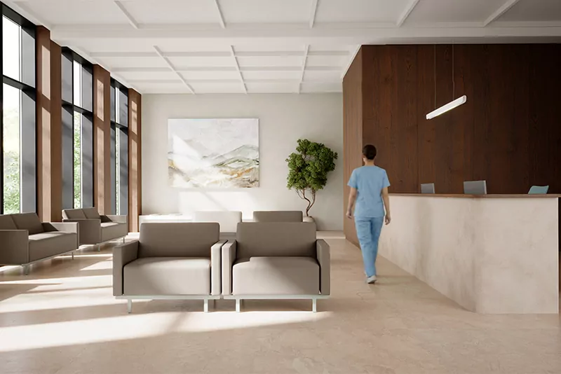 Healthcare nurses station furniture