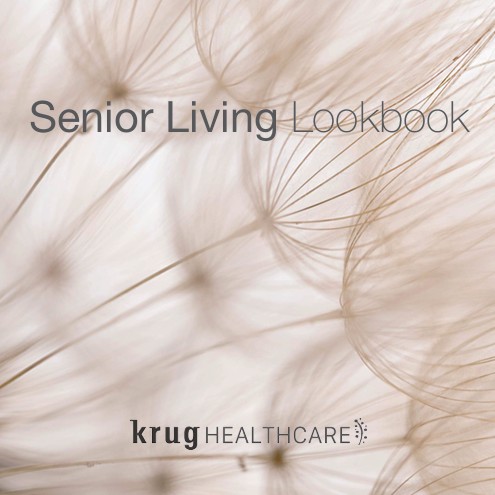 Senior living furniture lookbook cover