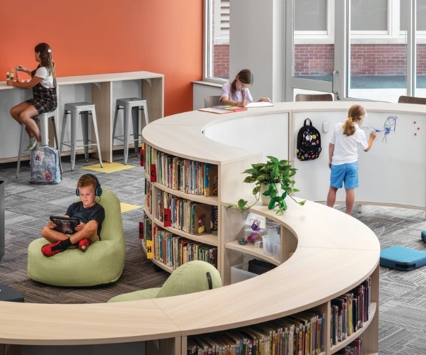 Contemporary school library