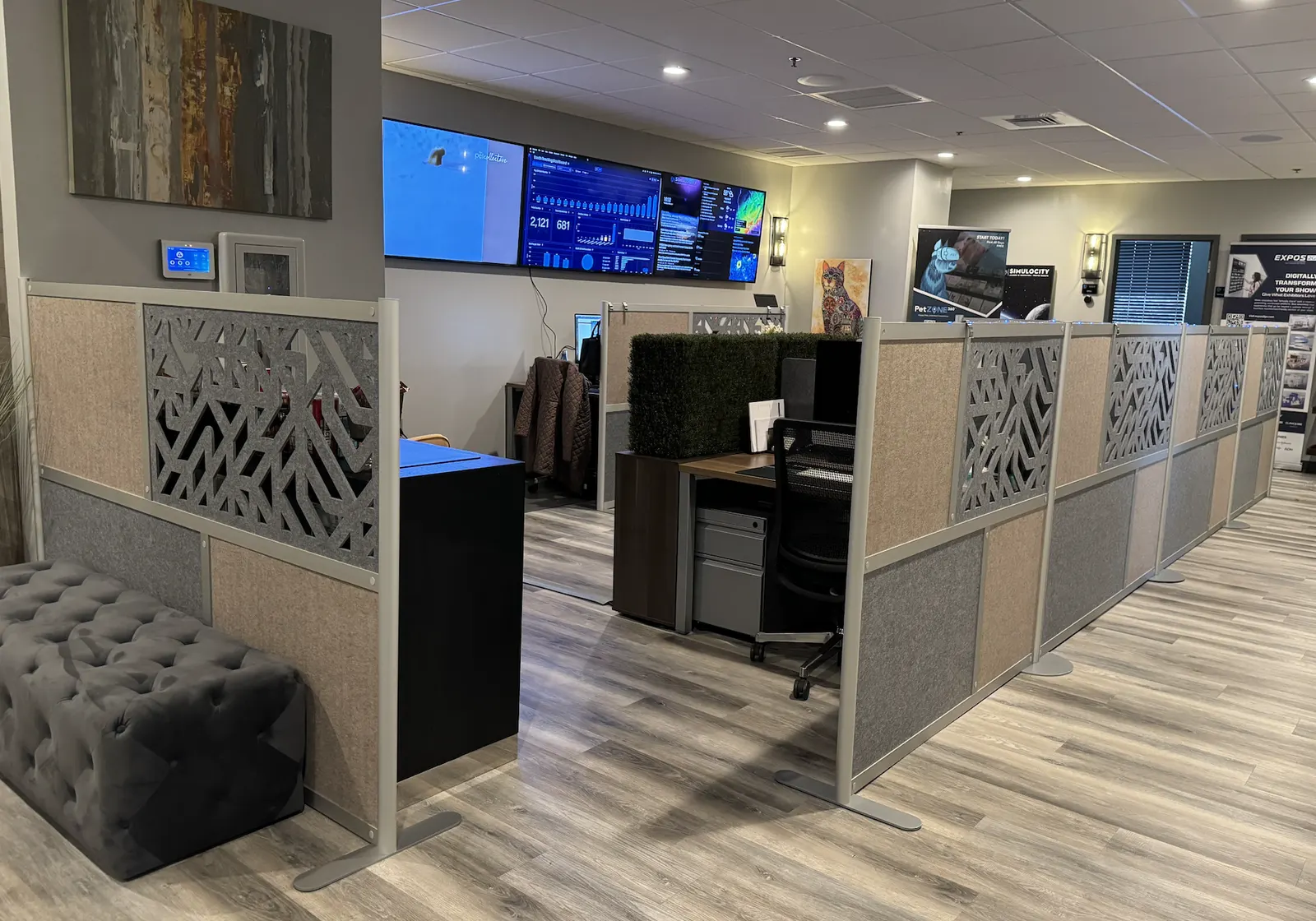 Loftwall Framewall installation