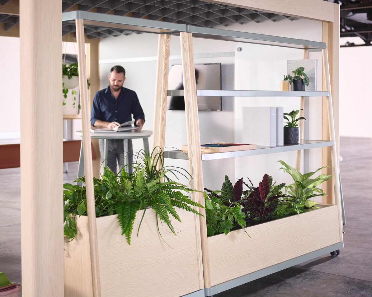 Integrated planter installation