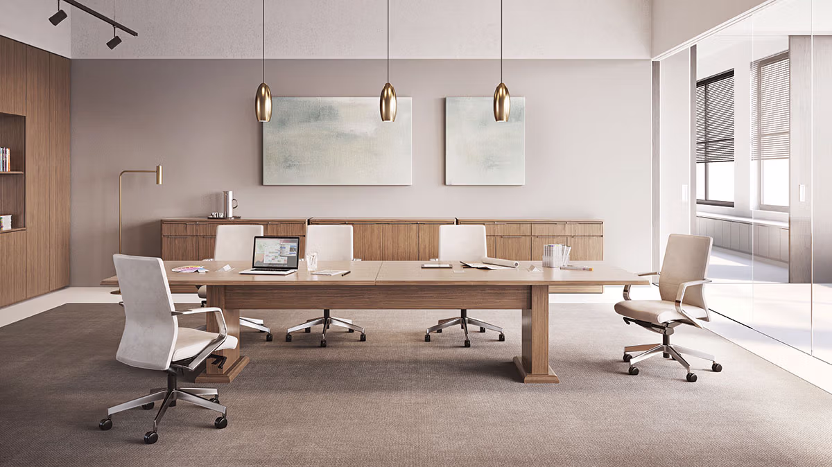 Small meeting room for four people