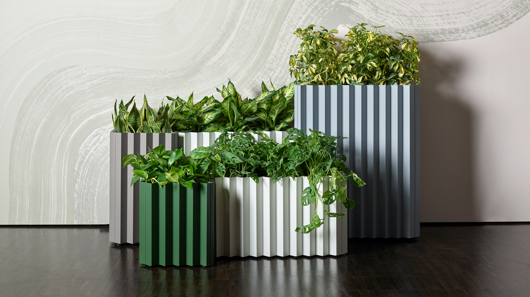 Integrated planter installation