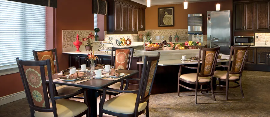 Senior Living Dining Areas example 4