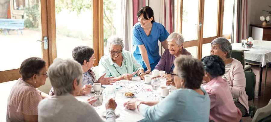 Senior Living Dining Areas example 1