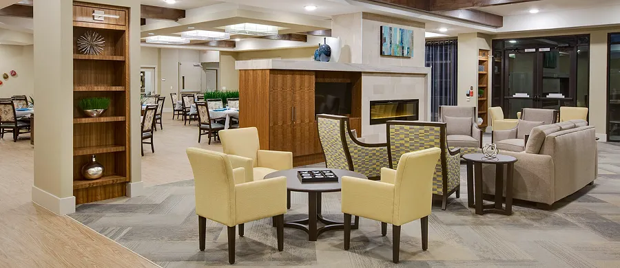 Senior Living Dining Areas example 2