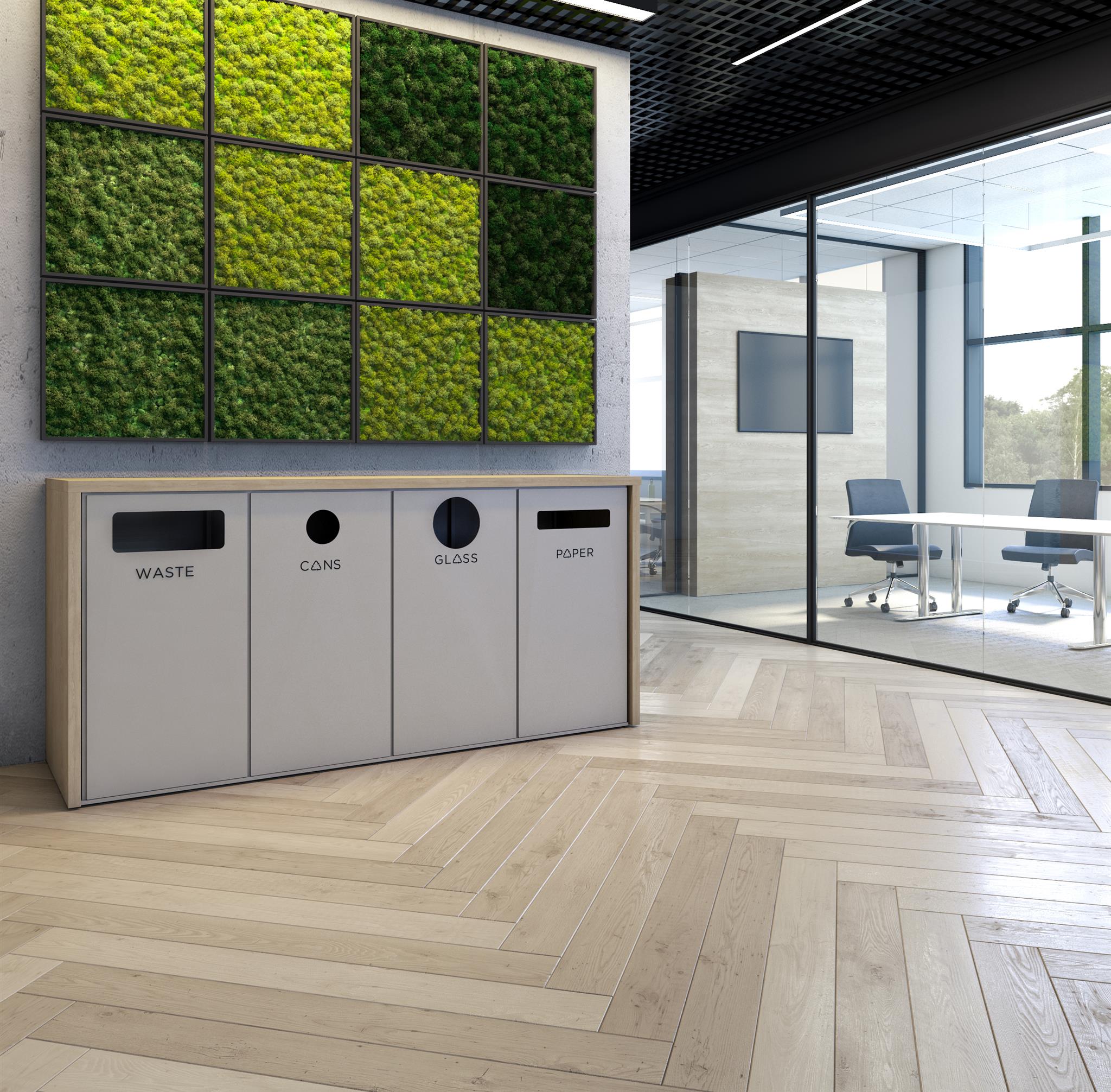 Living wall installation