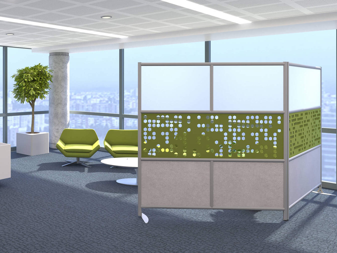 Urban Wall divider configuration