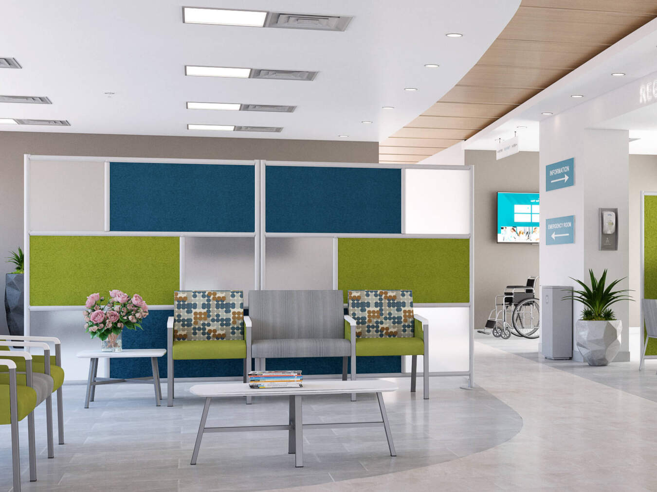 Urban Wall divider configuration