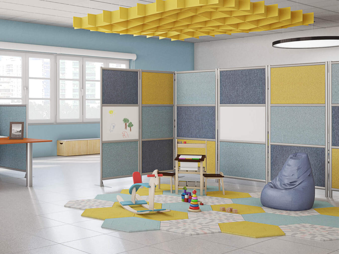 Urban Wall divider configuration