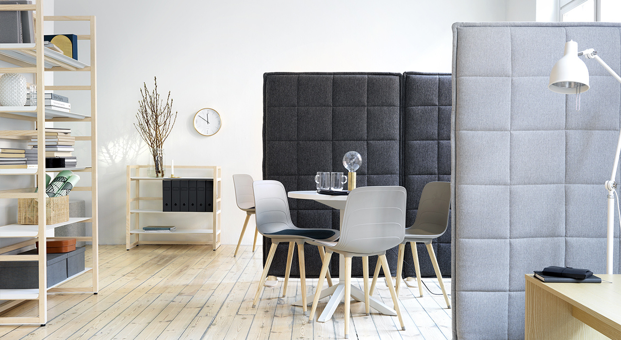 Freestanding Screens acoustic installation