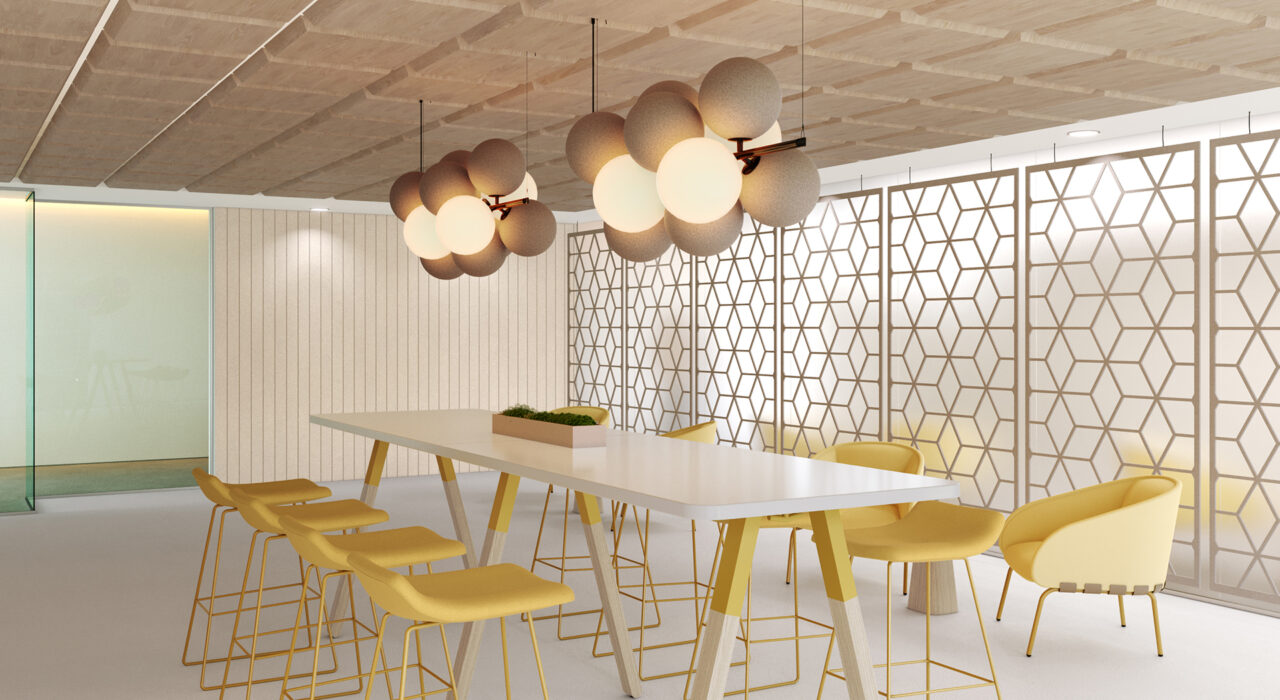 Acoustic Lighting acoustic installation