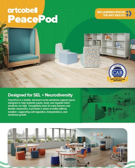 Artcobell Peace Pod Storage cover